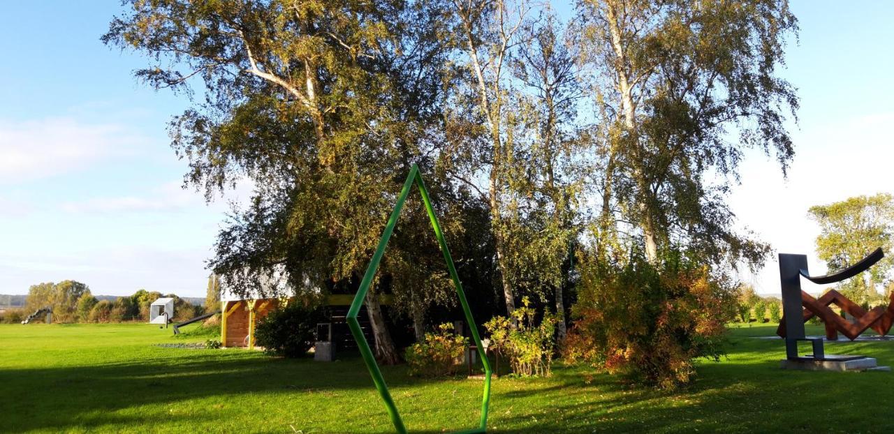 Gite Dans Parc De Sculptures - Gite "Pondichery" Port-Mort Екстериор снимка