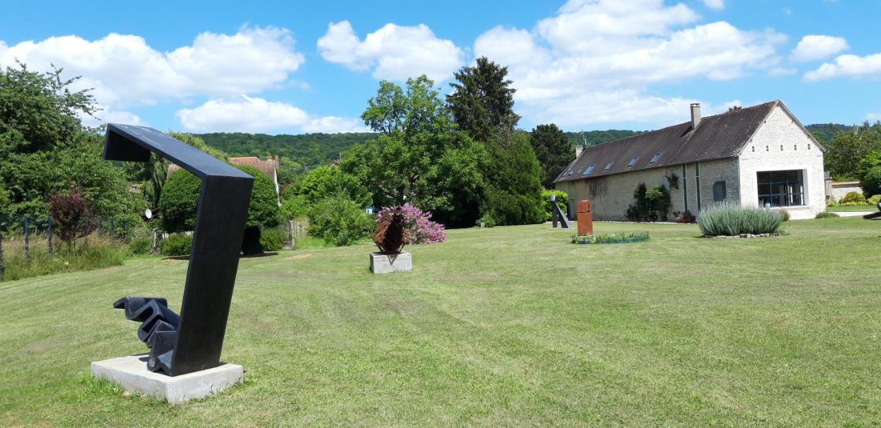 Gite Dans Parc De Sculptures - Gite "Pondichery" Port-Mort Екстериор снимка