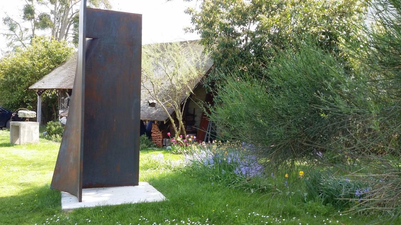Gite Dans Parc De Sculptures - Gite "Pondichery" Port-Mort Екстериор снимка