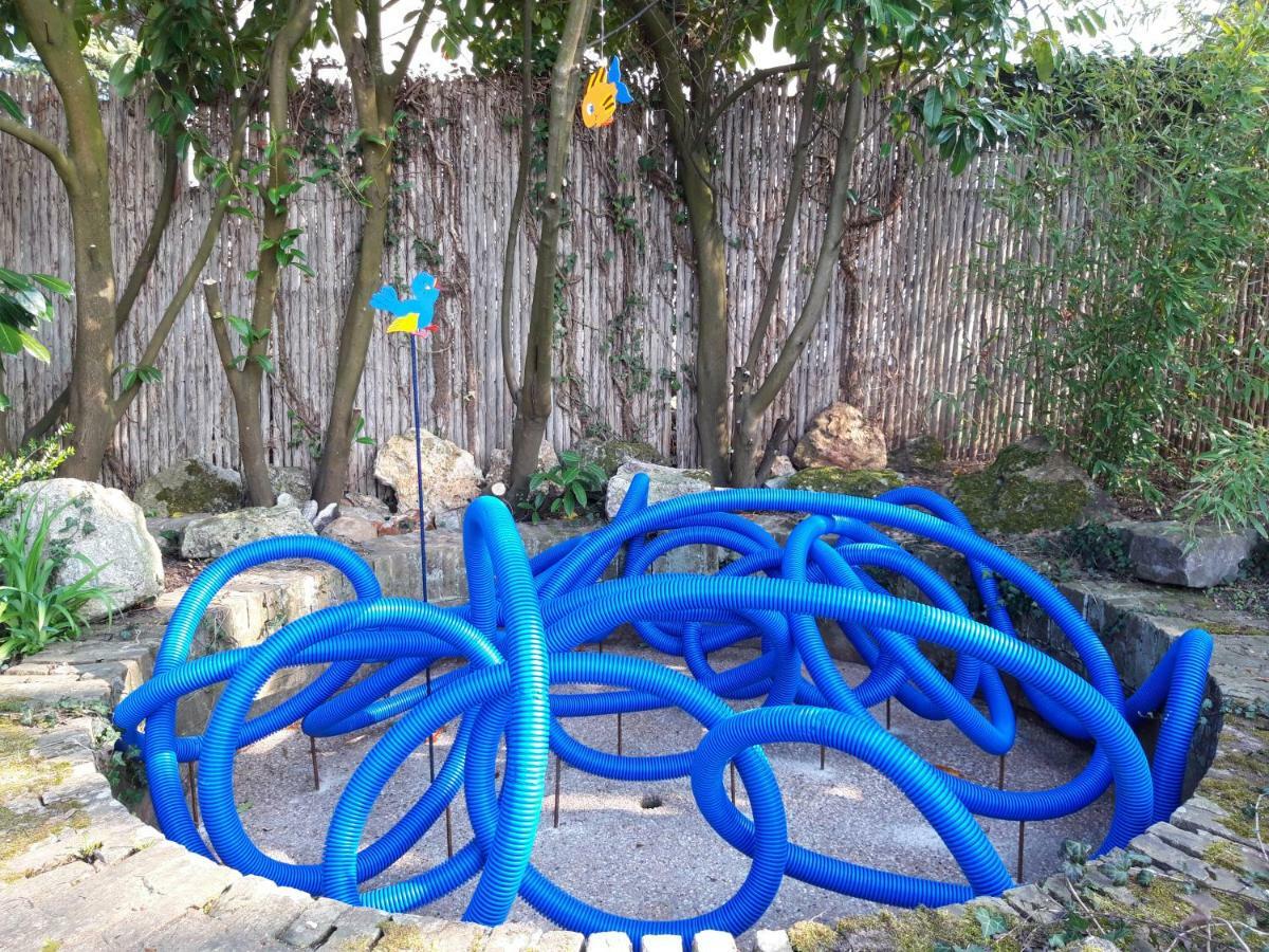 Gite Dans Parc De Sculptures - Gite "Pondichery" Port-Mort Екстериор снимка